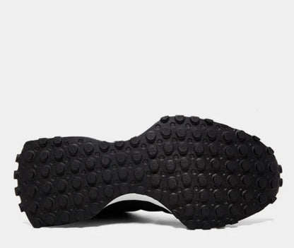 New Balance 327 Black & White Sneakers