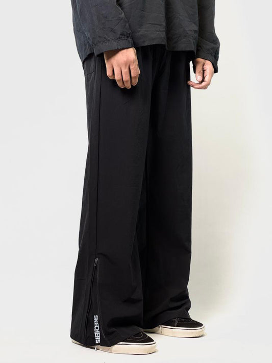 Skechers Oversized Tech-Fit Track Pants – Black